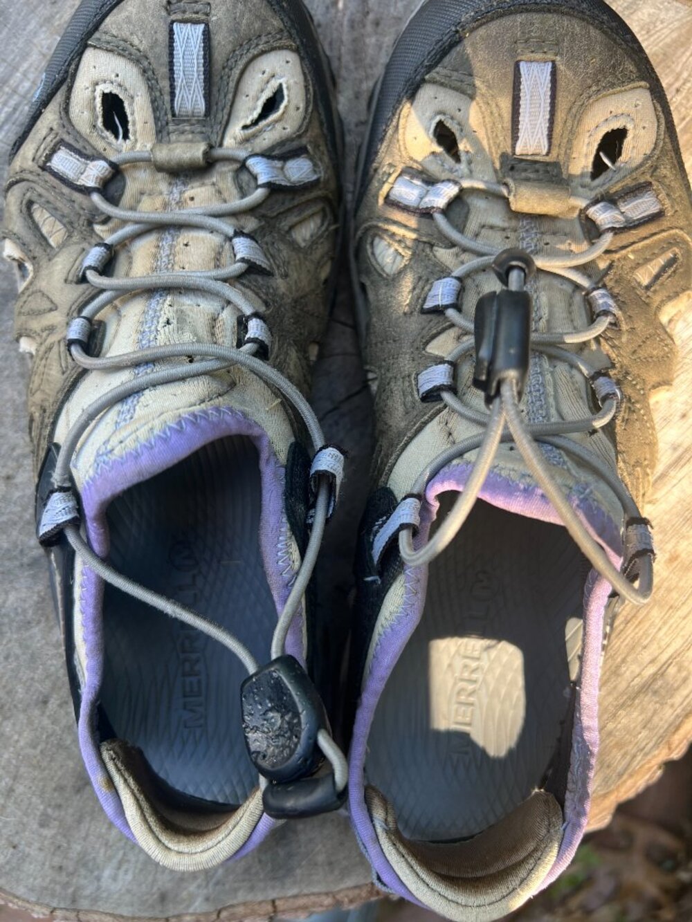 Merrell womens watersport sandals 8 kayak canoe toggle closure gorpcore